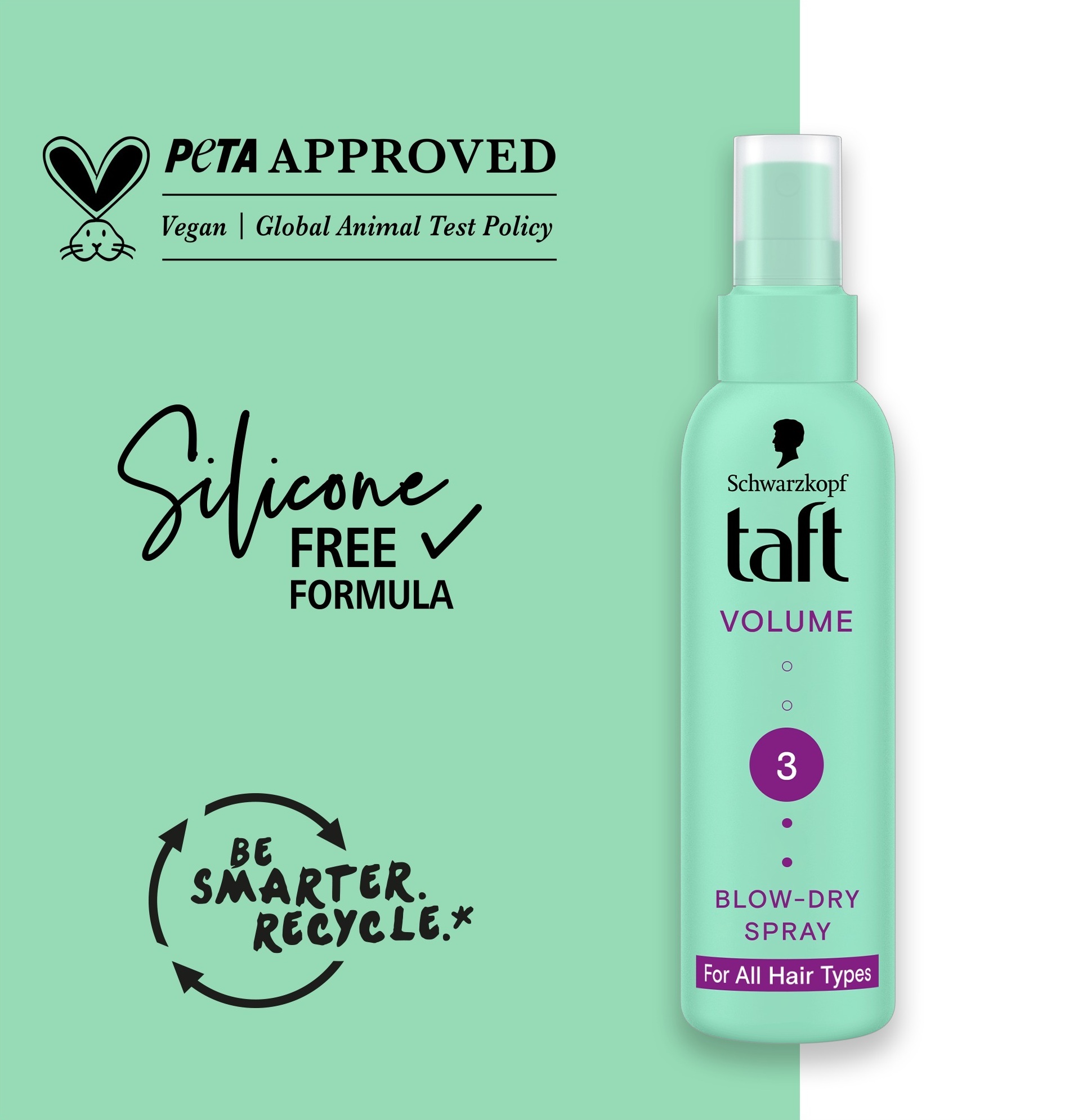 Спрей для укладки волос Taft Volume 3 150 мл фото 5