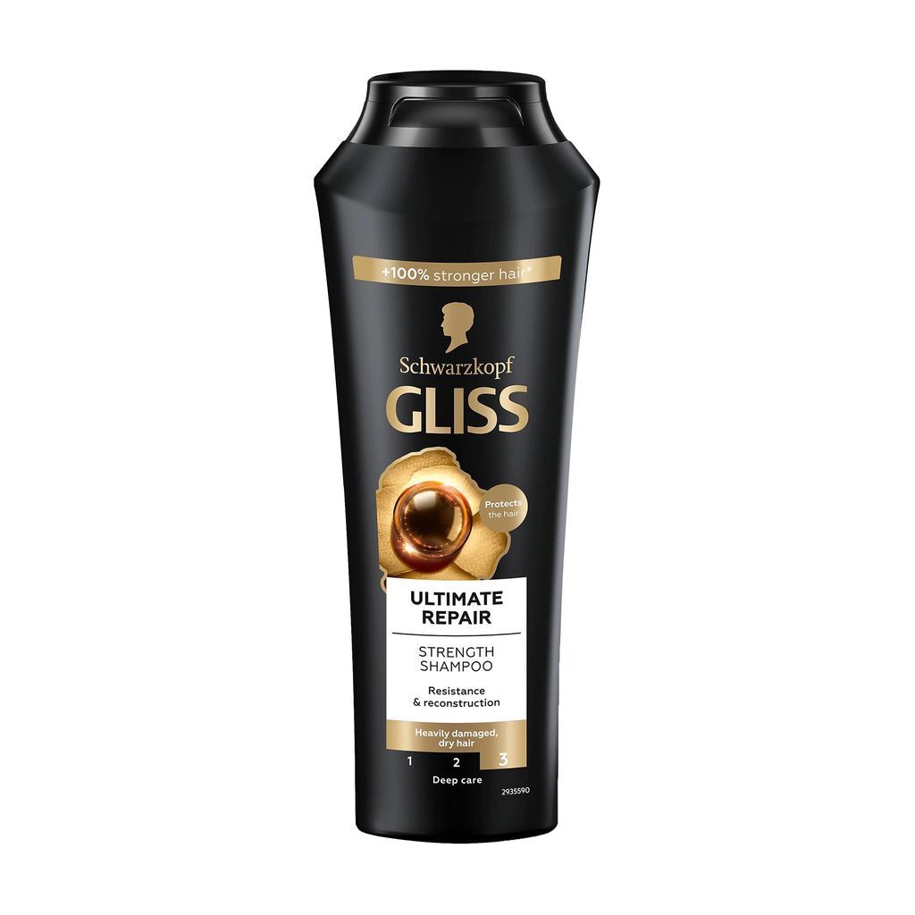 Набор Gliss Kur Ultimate repair. Hair Reconstruction Шампунь 250 мл + Кондиционер 200 мл фото 