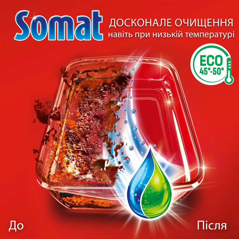 Гель для посудомоечных машин Somat Экселенс 810 мл. фото 2