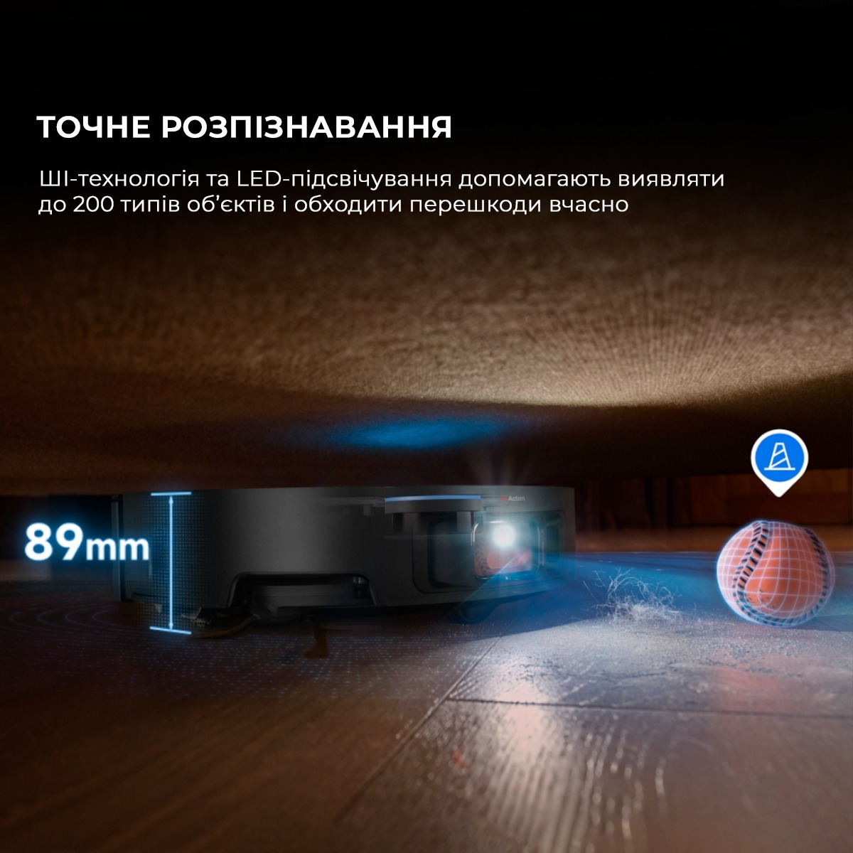 Робот-пылесос X50MASTER DREAME RLX86CE-1 фото 13