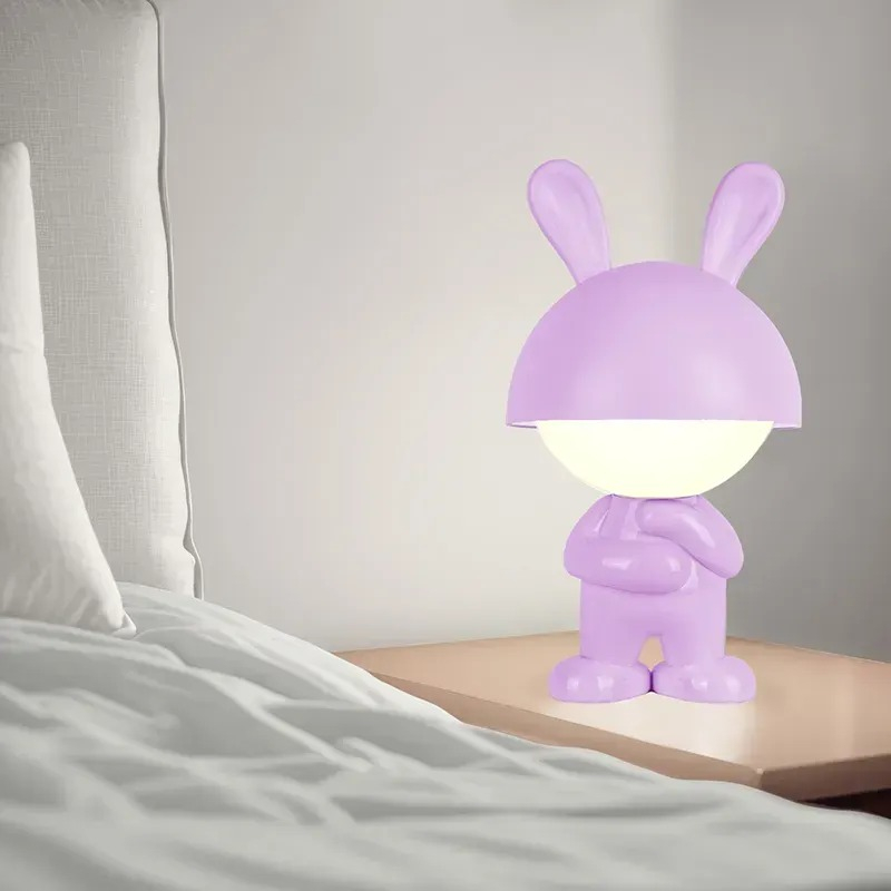 Світильник-нічник Kite LED з акумулятором Dreamy Bunny,фіолетовий (k25-315-1-5)фото5