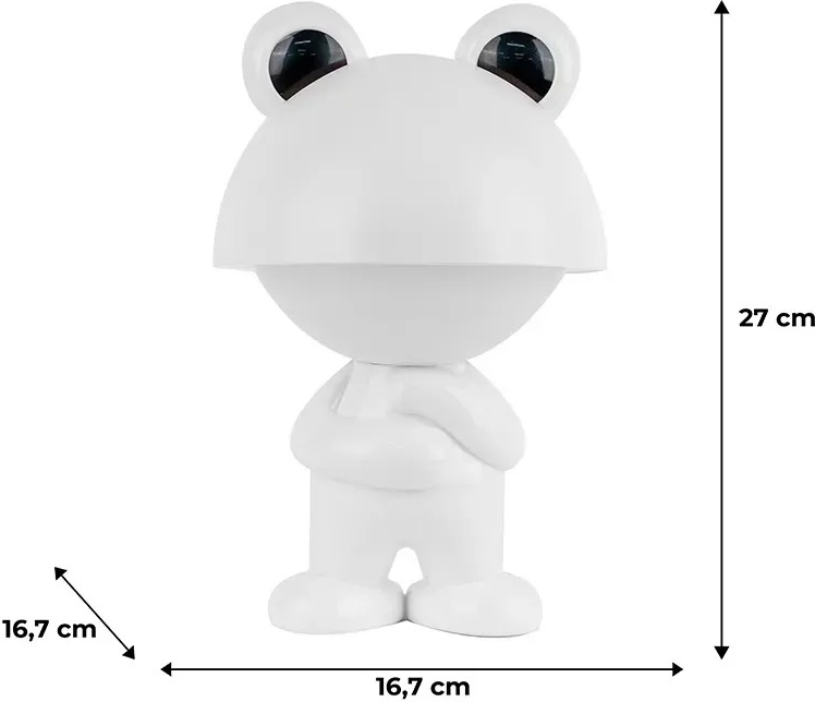 Світильник-нічник Kite LED з акумулятором Dreamy Froggy, білий (k25-315-3-1)фото3