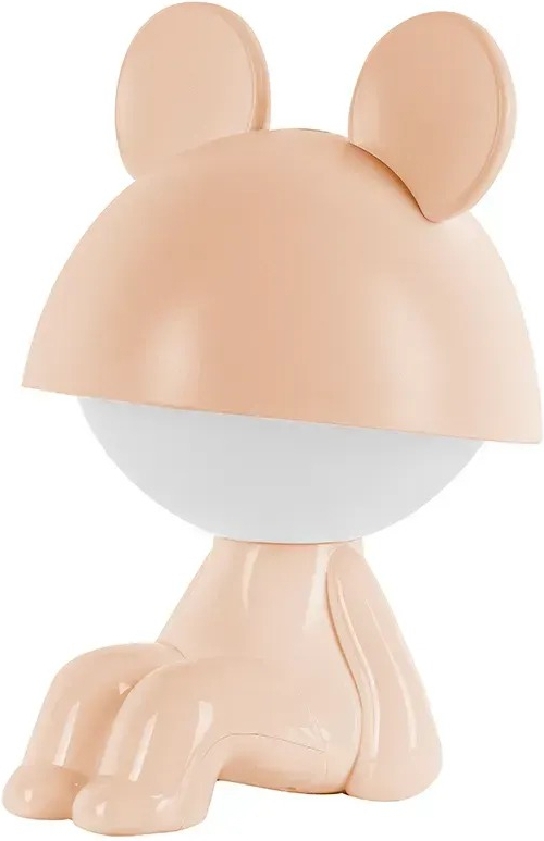 Світильник-нічник Kite LED з акумулятором Cute Mouse,персиковий (k25-316-2-4)фото2