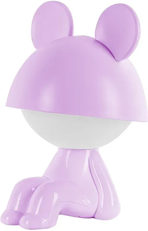 Світильник-нічник Kite LED з акумулятором Cute Mouse,фіолетовий (k25-316-2-5)фото2