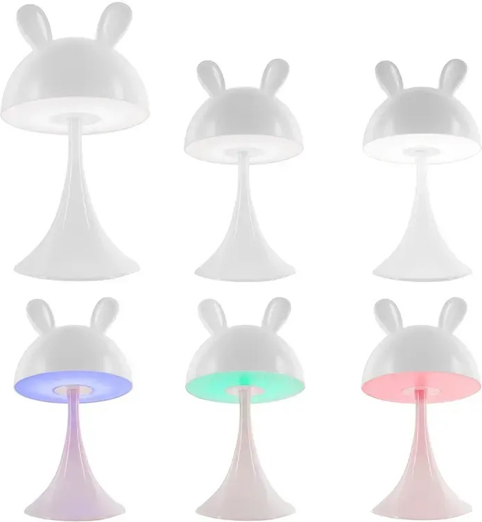 Світильник-нічник Kite LED з акумулятором Simple Bunny, білий (k25-317-1-1)фото4