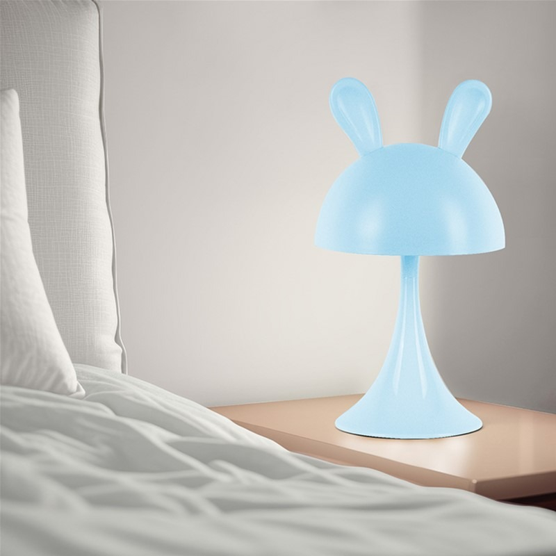 Світильник-нічник Kite LED з акумулятором Simple Bunny, блакитний (k25-317-1-3)фото5