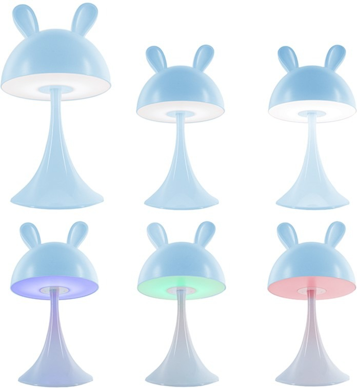 Світильник-нічник Kite LED з акумулятором Simple Bunny, блакитний (k25-317-1-3)фото4