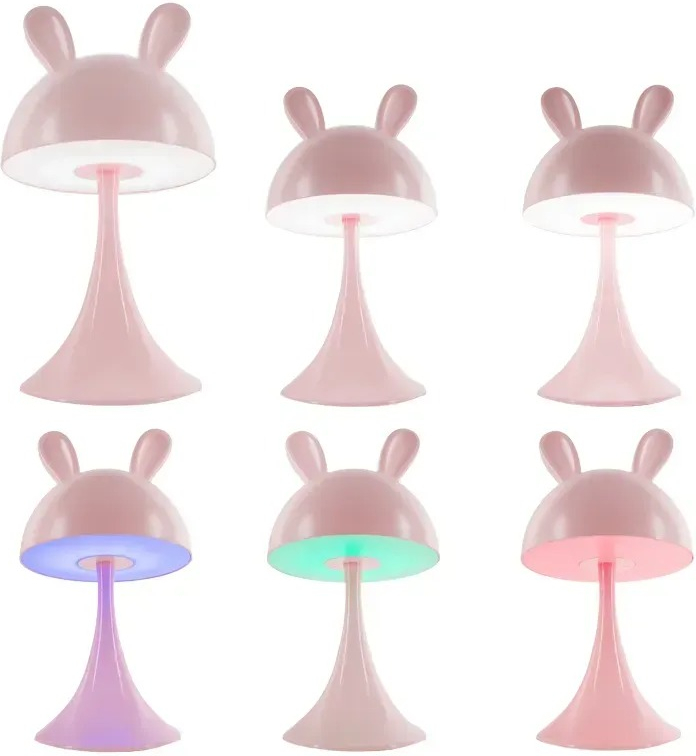 Світильник-нічник Kite LED з акумулятором Simple Bunny, рожевий (k25-317-1-2)фото4