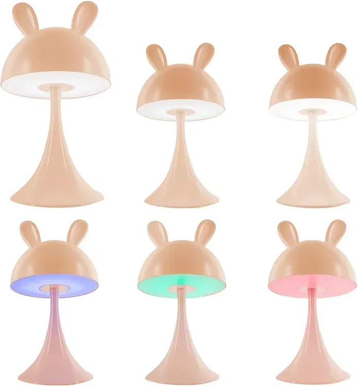 Світильник-нічник Kite LED з акумулятором Simple Bunny,персиковий (k25-317-1-4)фото4