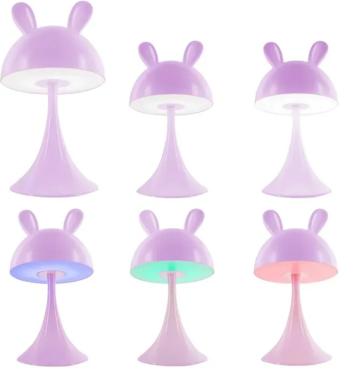 Світильник-нічник Kite LED з акумулятором Simple Bunny,фіолетовий (k25-317-1-5)фото4