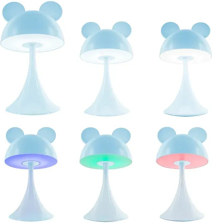 Світильник-нічник Kite LED з акумулятором Simple Mouse, блакитний (k25-317-2-3)фото4