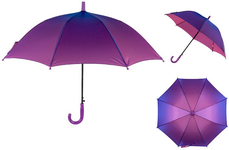 Парасоля Kite дитяча 2001-1 фіолетовий хамелеон (k24-2001-1)фото4