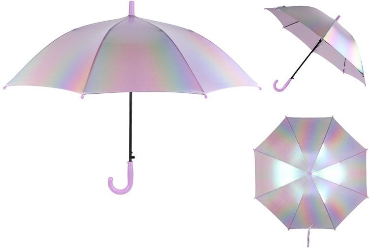 Зонтик Kite детский 2001-3 розовый голографик (k24-2001-3) фото 4