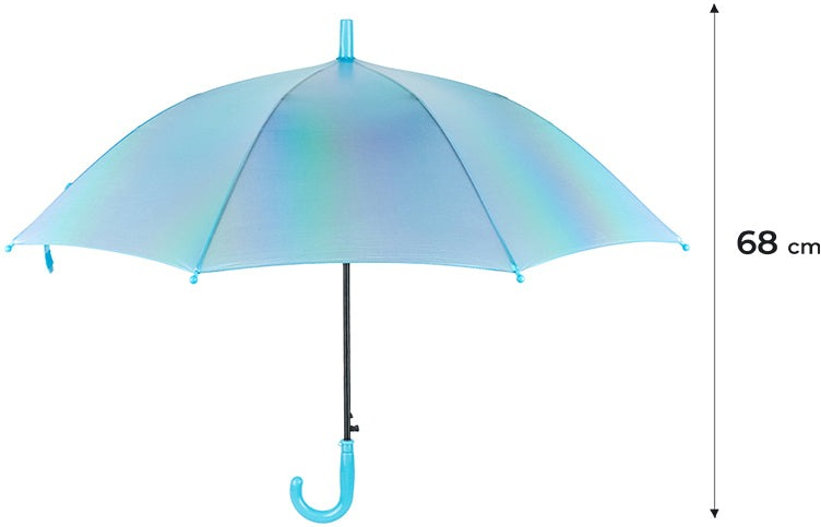 Парасоля Kite дитяча 2001-4 блакитний голографік (k24-2001-4)фото5