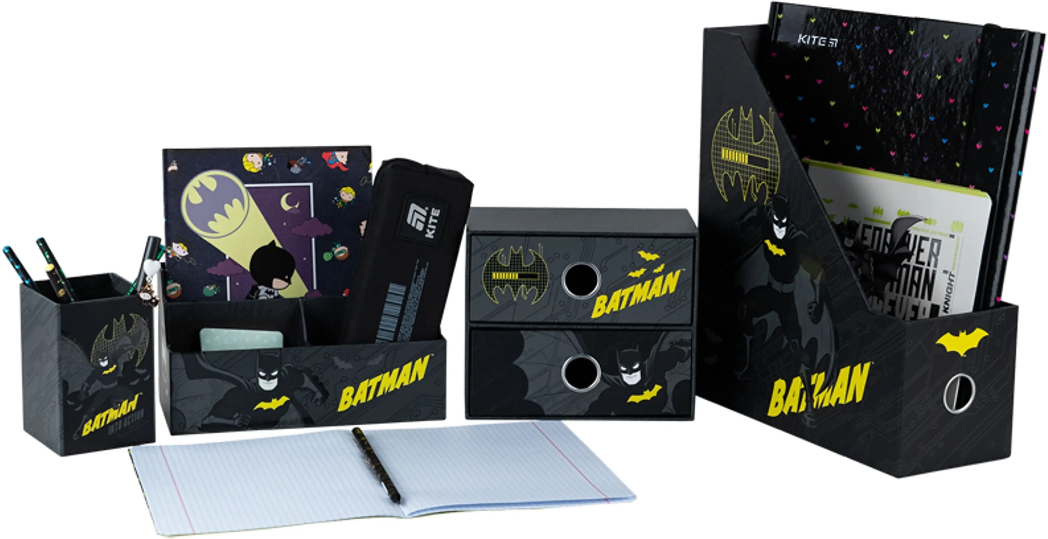 Органайзер настільний Kite DC Comics, 4 предмети (dc25-357)фото4