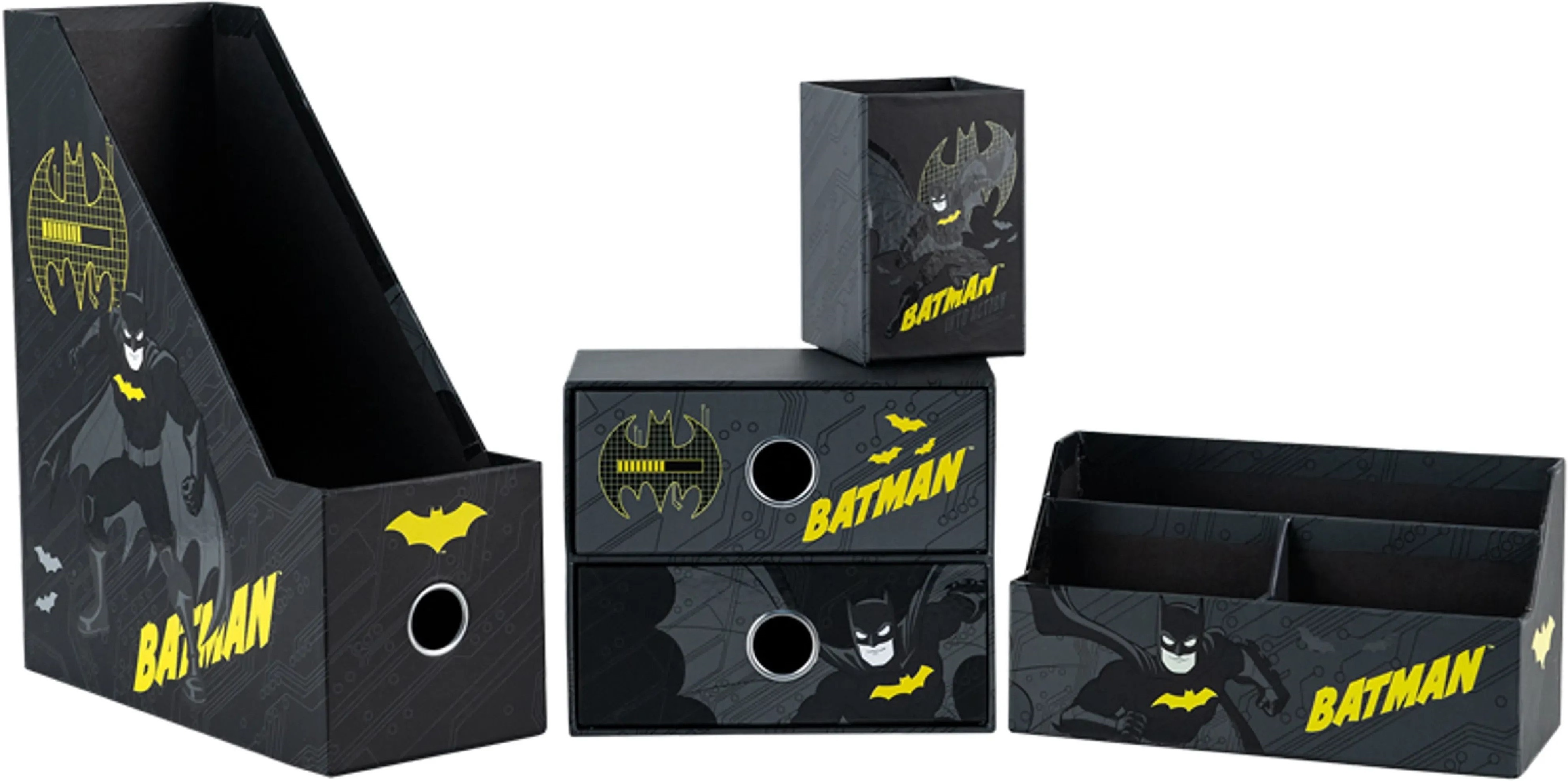 Органайзер настільний Kite DC Comics, 4 предмети (dc25-357)фото2