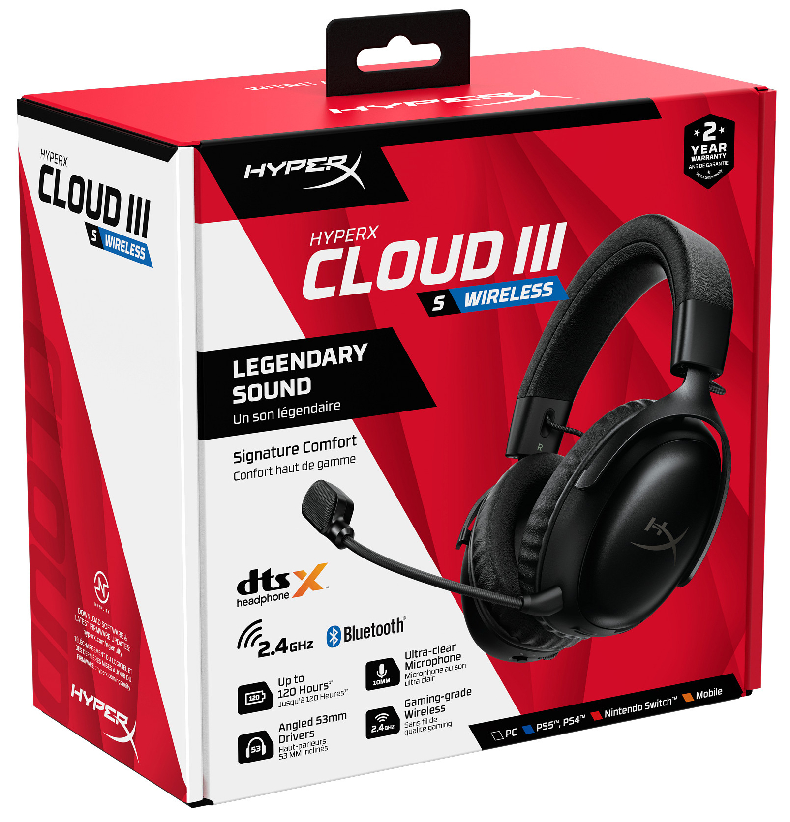 Ігрова гарнітура HyperX Cloud III S Black (A59YZAA)фото10
