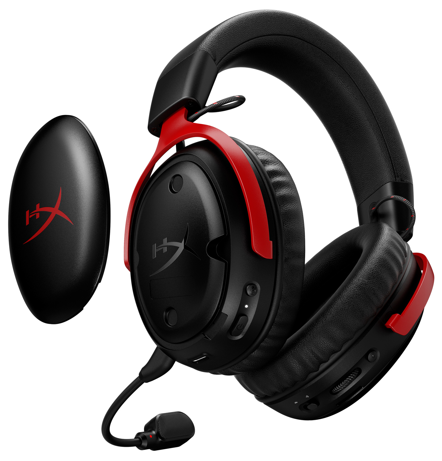 Ігрова гарнітура HyperX Cloud III S Black-Red (A59Z0AA)фото6