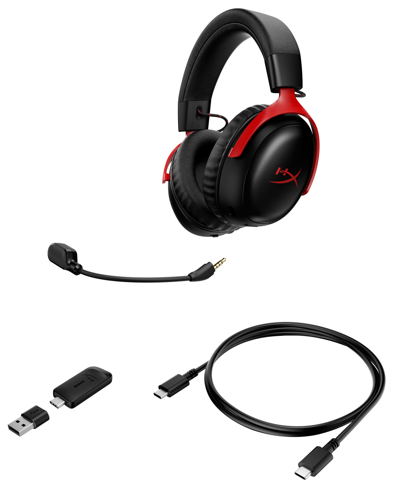 Ігрова гарнітура HyperX Cloud III S Black-Red (A59Z0AA)фото7