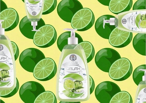 Рідке мило Galax з екстрактом лайма 500 млфото