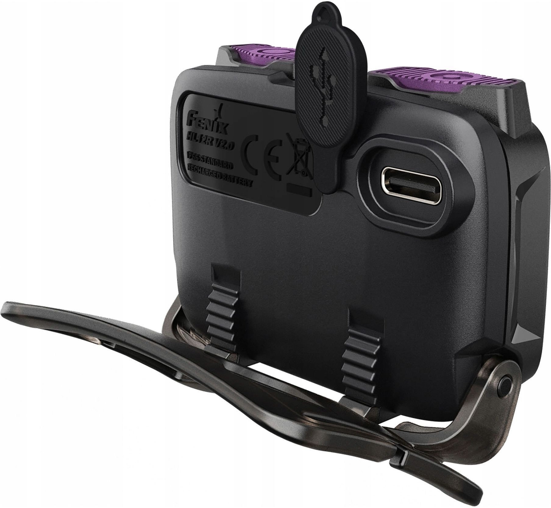 Ліхтар налобний Fenix HL12R V2.0 фіолетовий (HL12RV20P)фото3