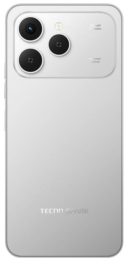 Смартфон TECNO Spark 40 (KM5n) 8/256Gb Veil White (4894947091575)фото3