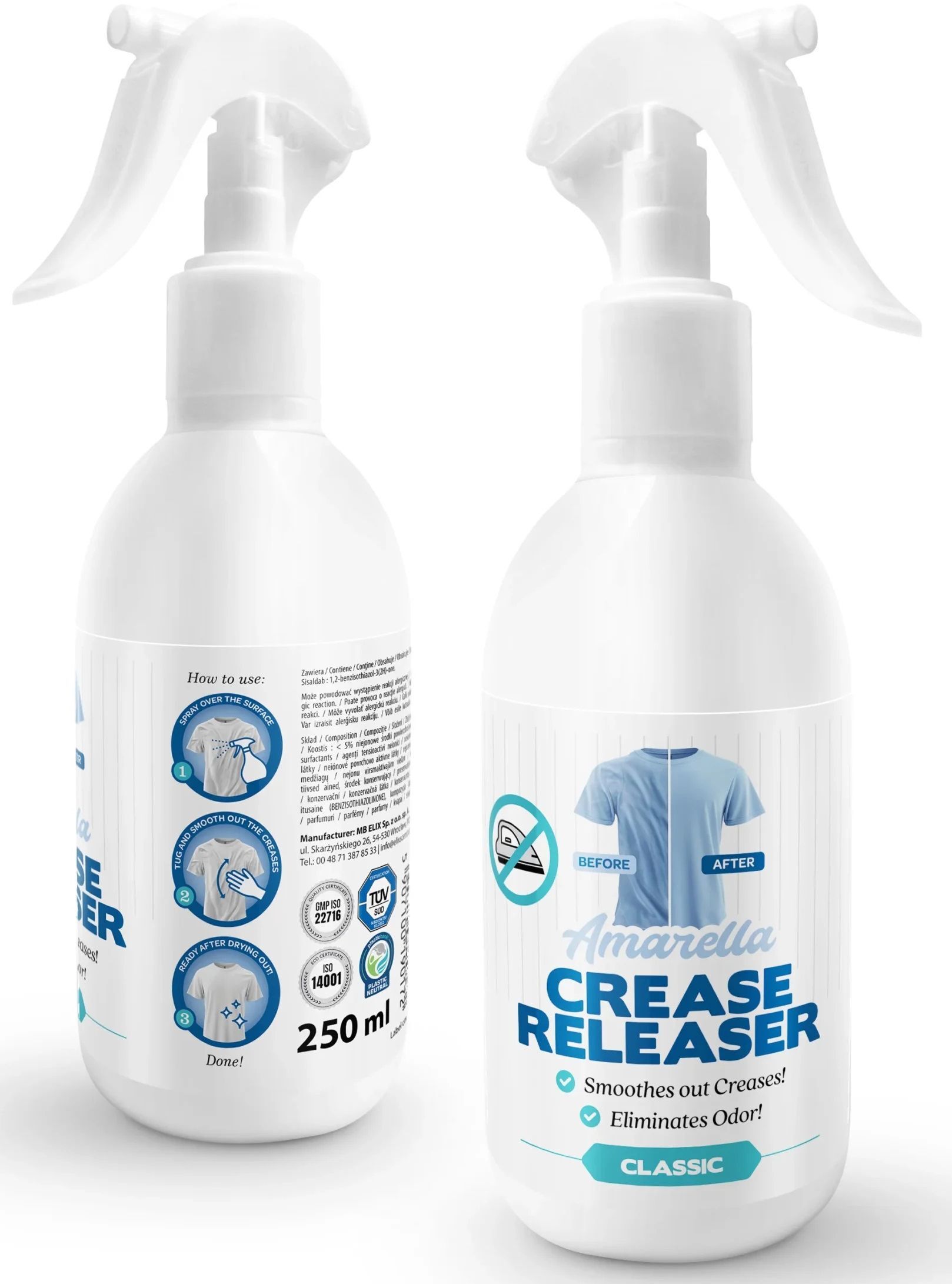 Жидкий утюг Amarella Classic 250 мл фото 2