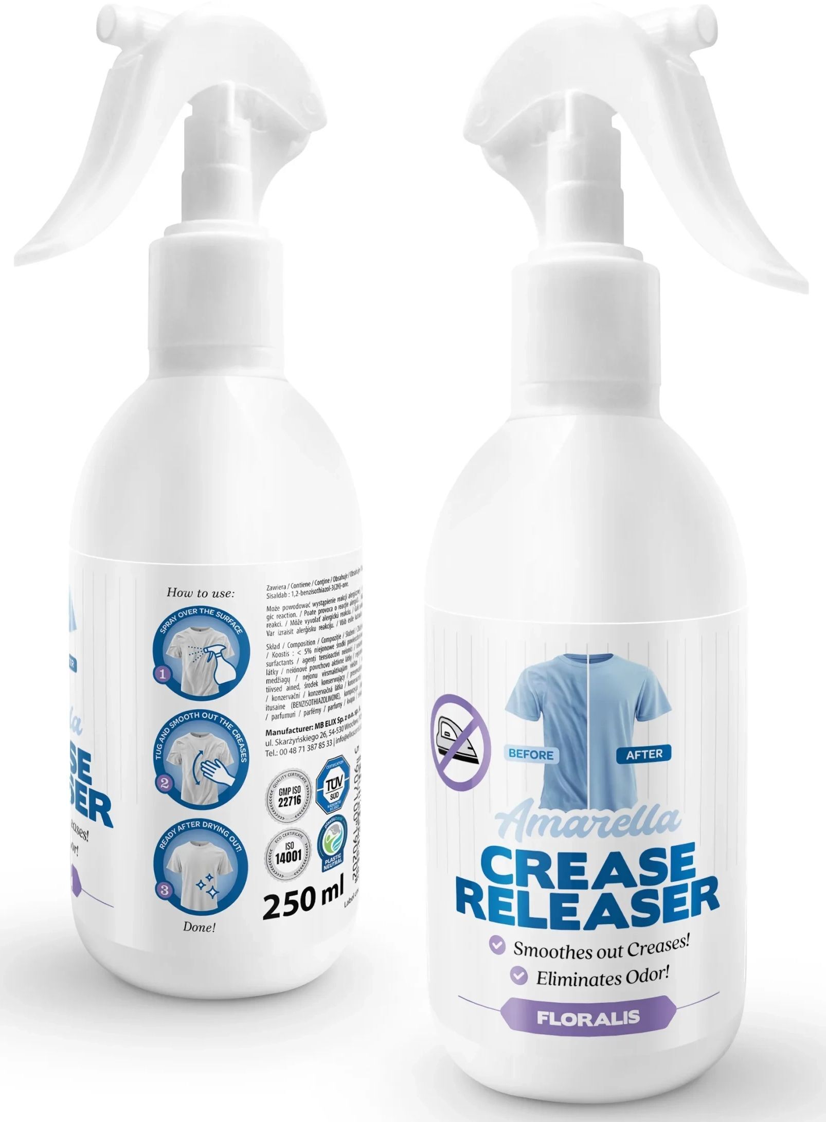 Жидкий утюг Amarella Floralis 250 мл фото 2