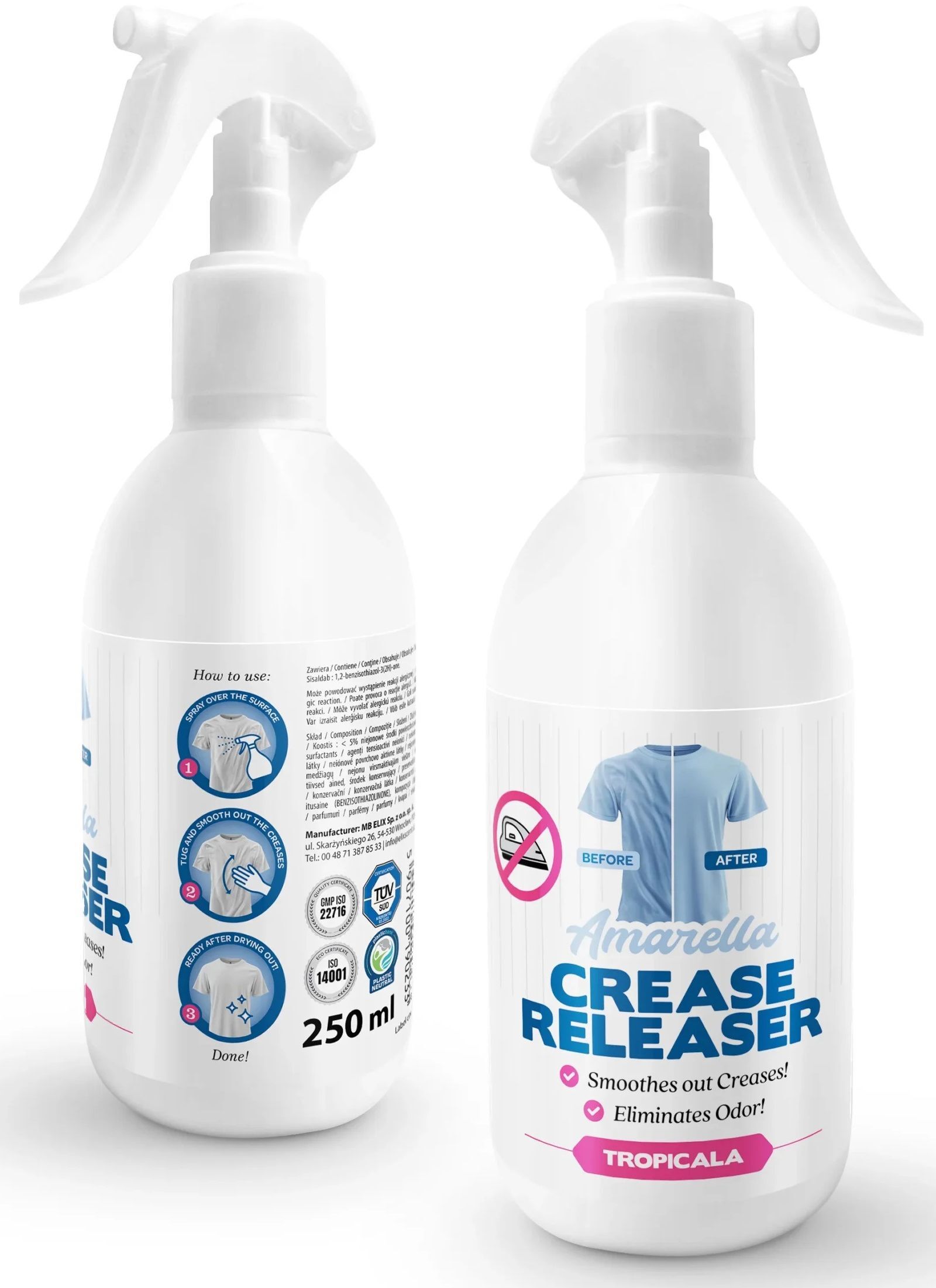 Жидкий утюг Amarella Tropicala 250 мл фото 2