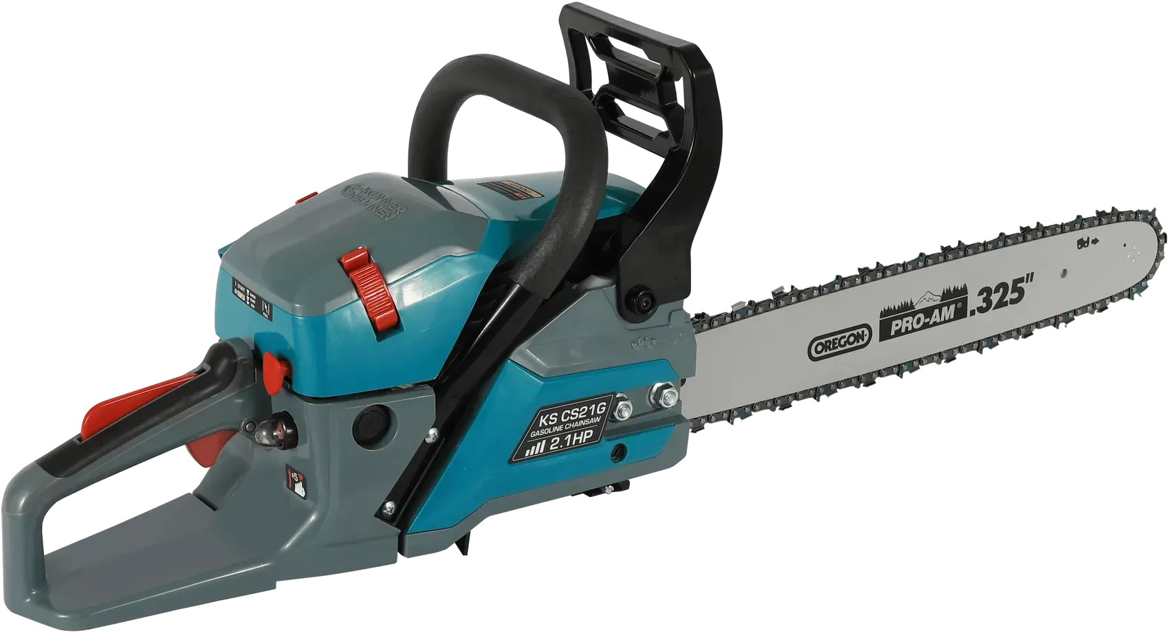 Пила цепная бензиновая Konner&Sohnen KS CS21G 40см (KSCS21G-16-1) фото 5