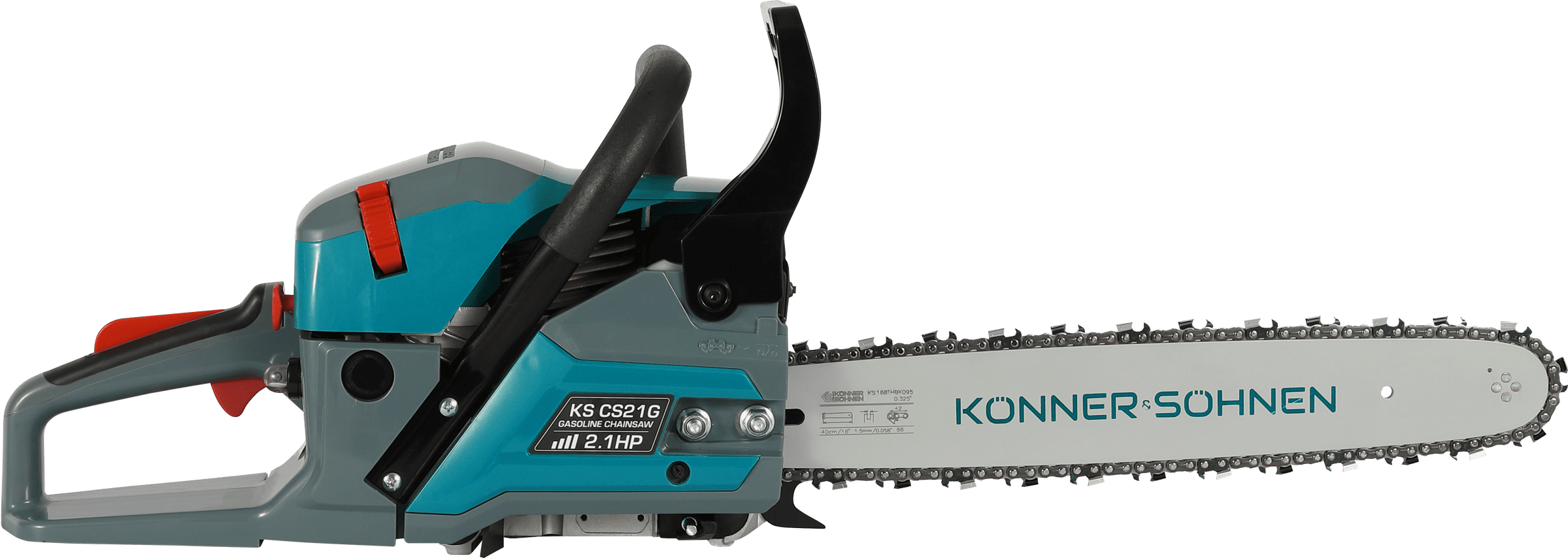 Пила ланцюгова бензинова Konner&Sohnen KS CS21G 40см (KSCS21G-16)фото4