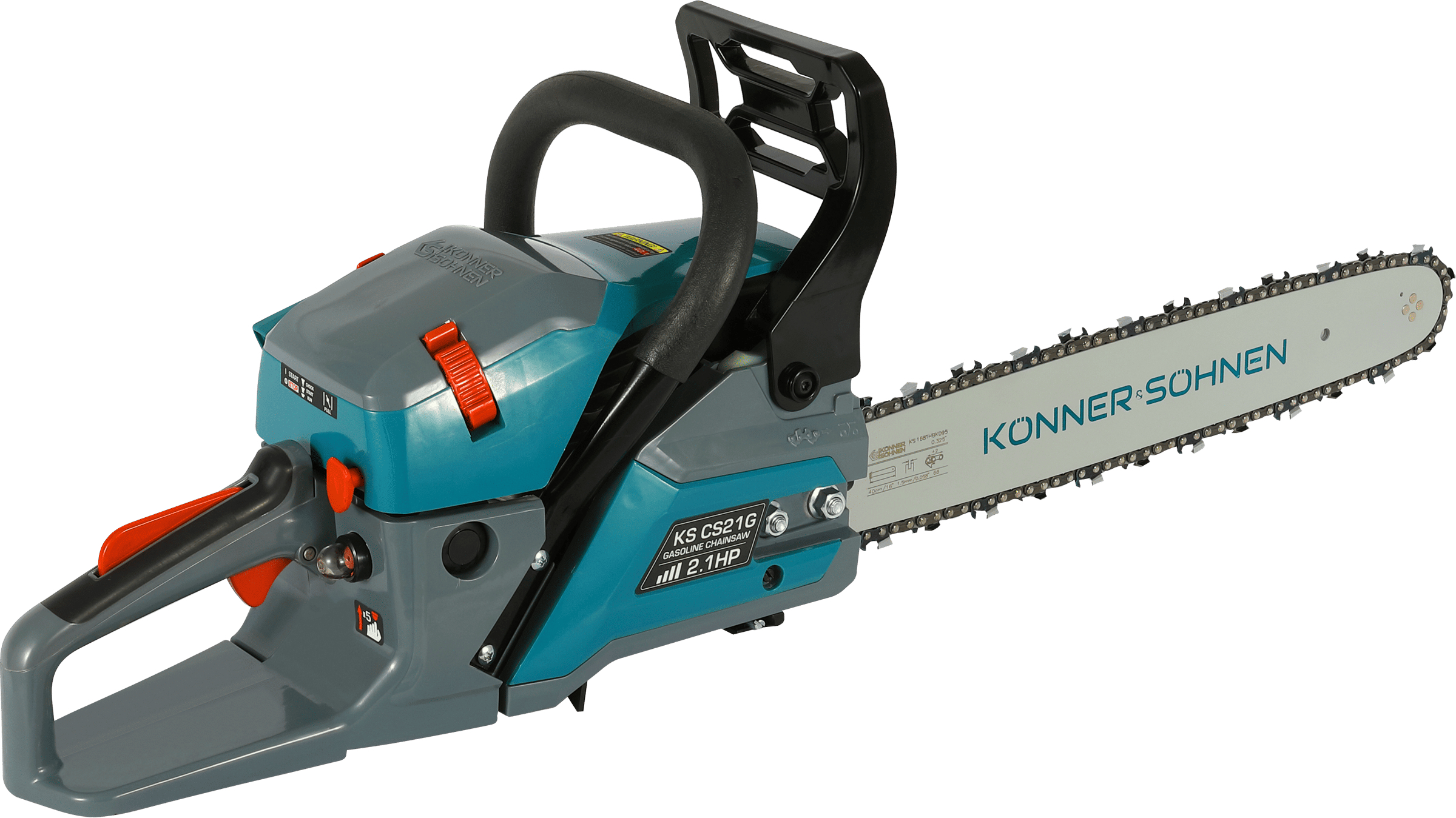 Пила ланцюгова бензинова Konner&Sohnen KS CS21G 40см (KSCS21G-16)фото5