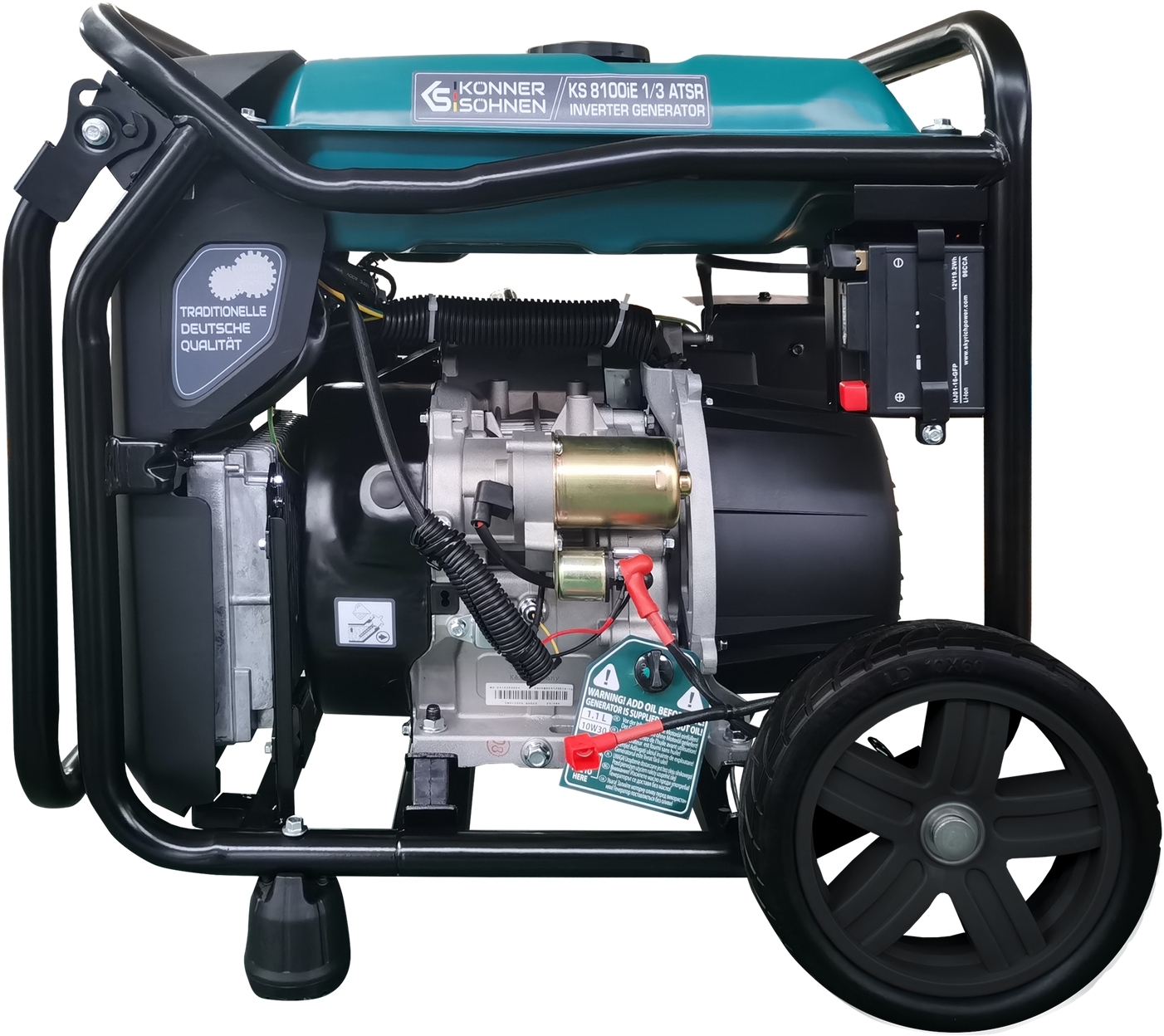 Генератор інверторний бензиновий Konner&amp;Sohnen KS 8100iE 1/3 ATSR 230/400В 8/8.5кВт АВР(ATS) (KS8100IE1/3ATSR)фото