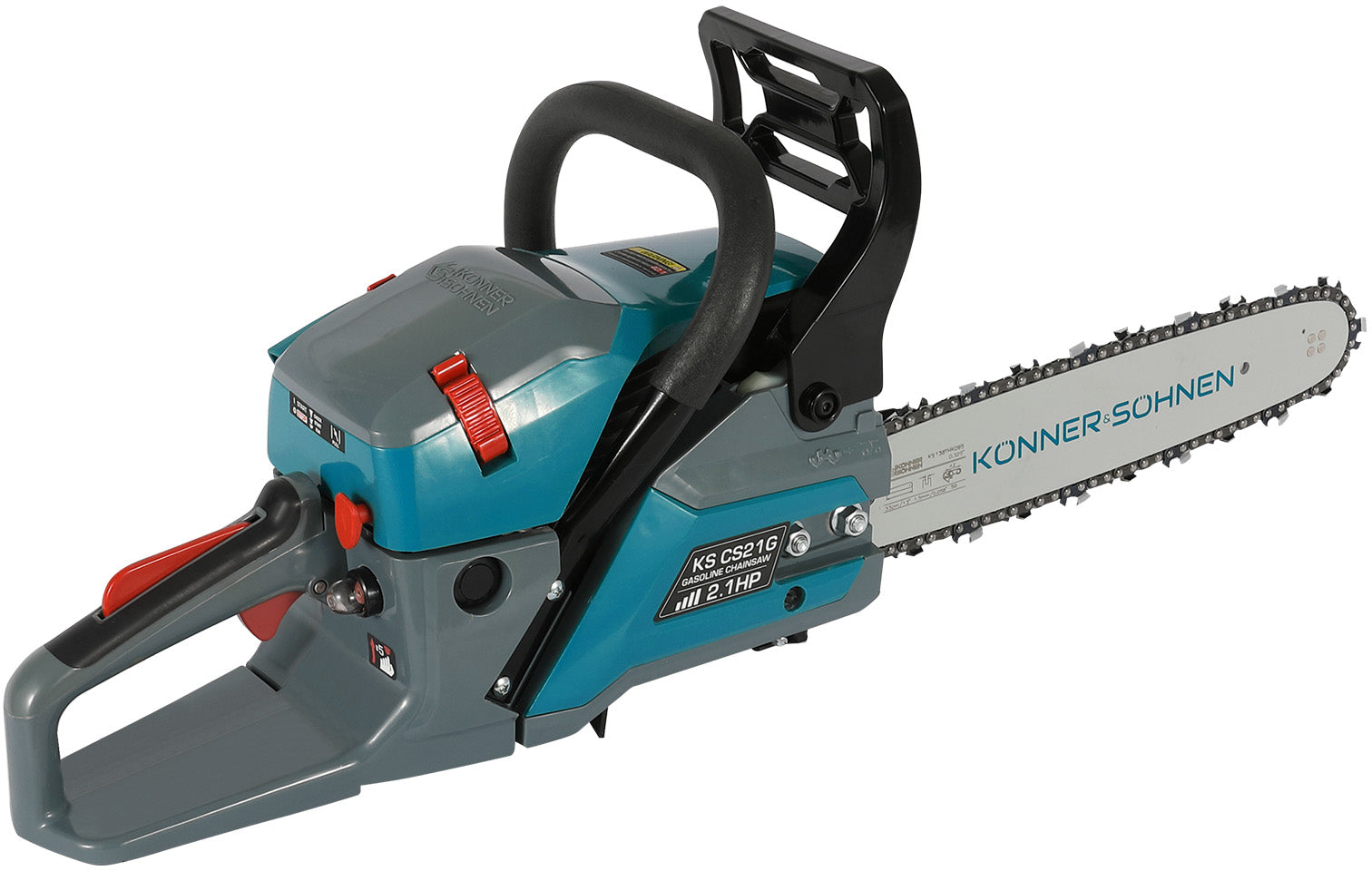 Пила цепная бензиновая Konner&Sohnen KS CS21G 33см (KSCS21G-13) фото 5
