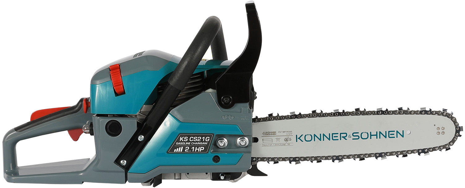 Пила цепная бензиновая Konner&Sohnen KS CS21G 33см (KSCS21G-13) фото 4