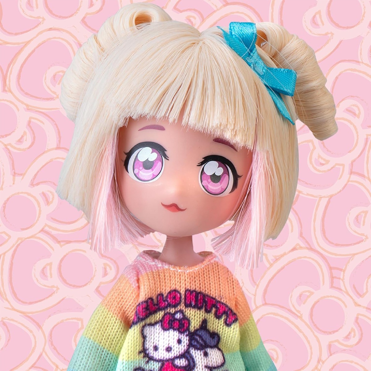 Ігровий набір 4SF Manga Dolls серії "Hello Kitty" – Стильна Цукерка-єдинорога (з аксесуарів) (HKTF2000)фото5