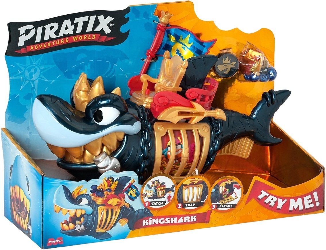 Игровой набор Piratix S - Королевская черная акула (PPXSP112IN11) фото 8