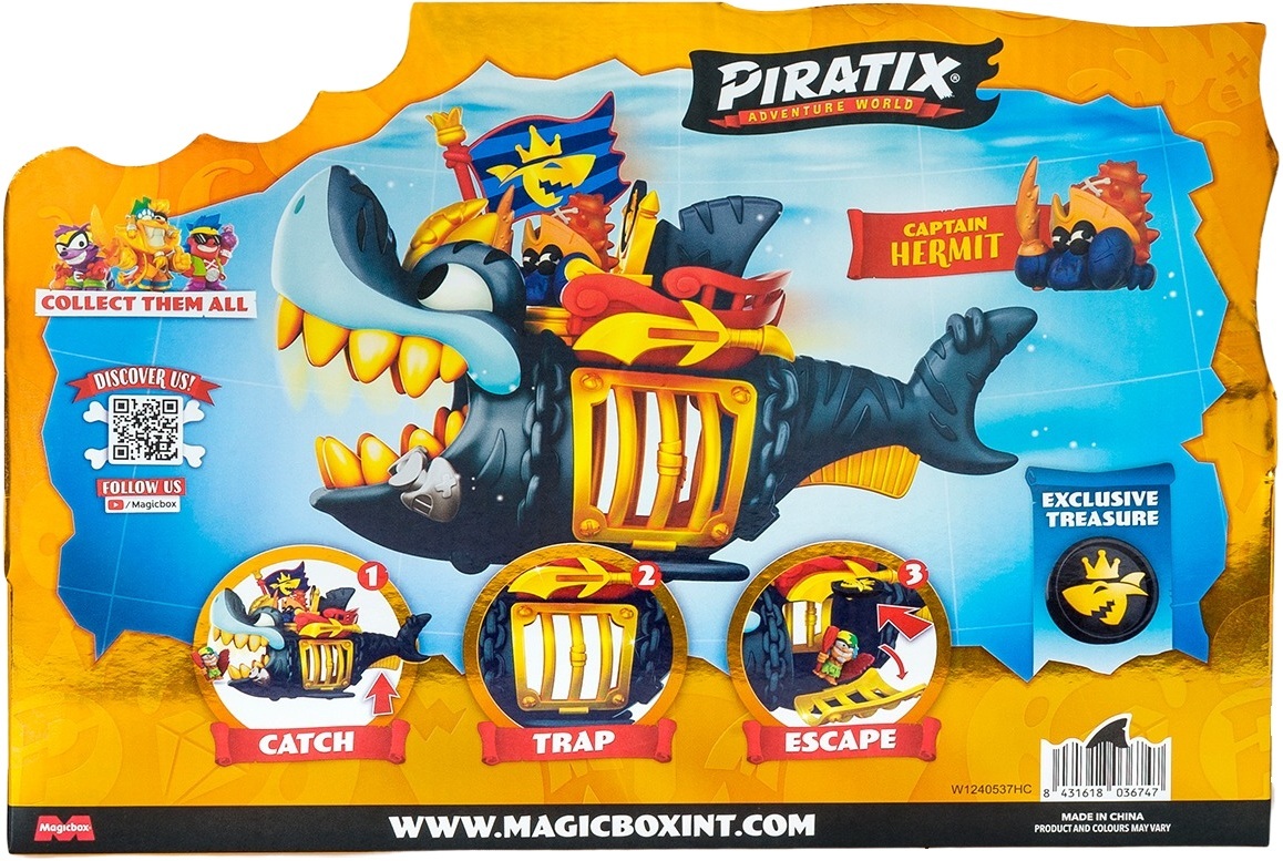 Игровой набор Piratix S - Королевская черная акула (PPXSP112IN11) фото 9