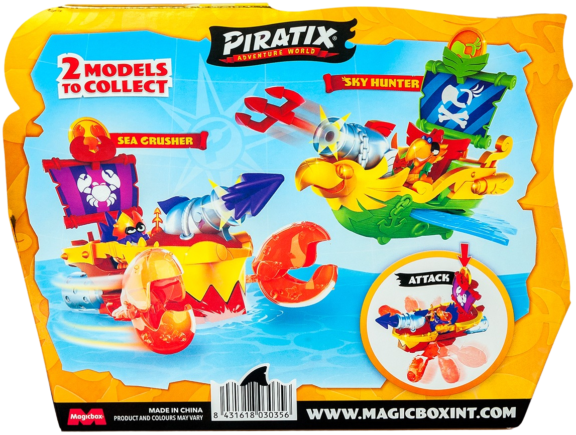 Игровой набор Piratix S - Пиратский корабль Морской Громовержец (PPXSP114IN20) фото 9