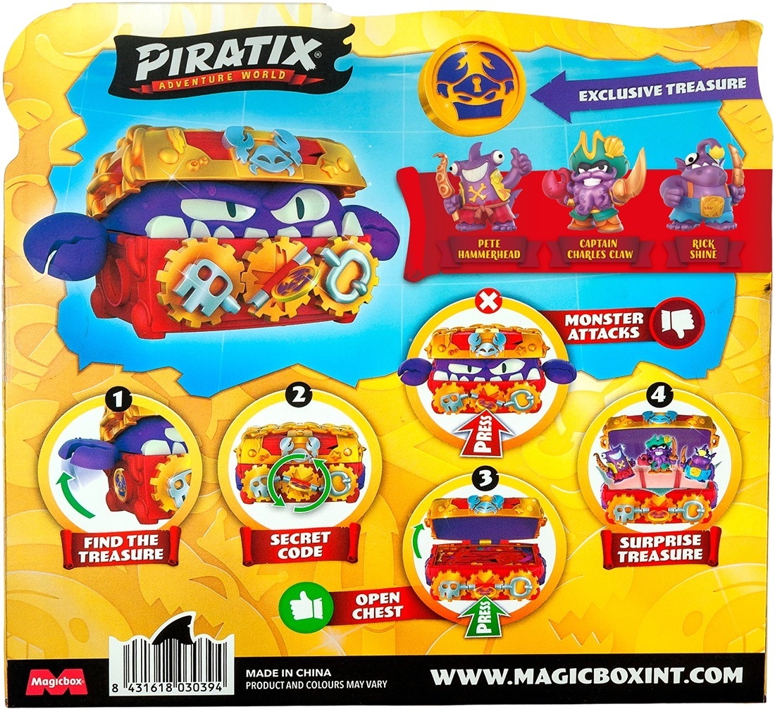 Игровой набор Piratix S - Сундук с сокравищами (PPXSP116IN00) фото 9
