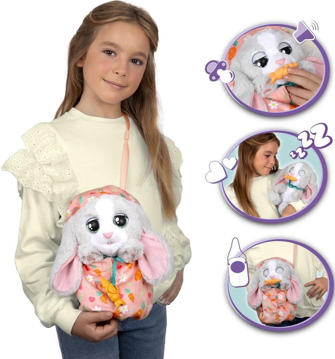 Інтерактивна іграшка Baby Paws – Зайченя (з аксесуарами) (927124IM)фото8