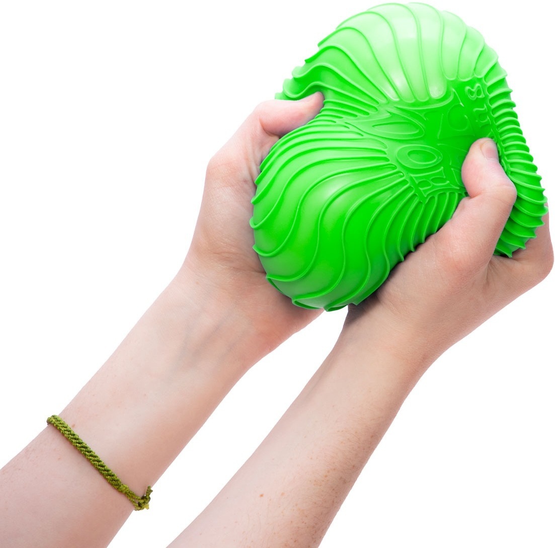 Іграшка-антистрес NeeDoh серії "Super" – яскраві хвилі (зелений) (RSPND-7)фото2