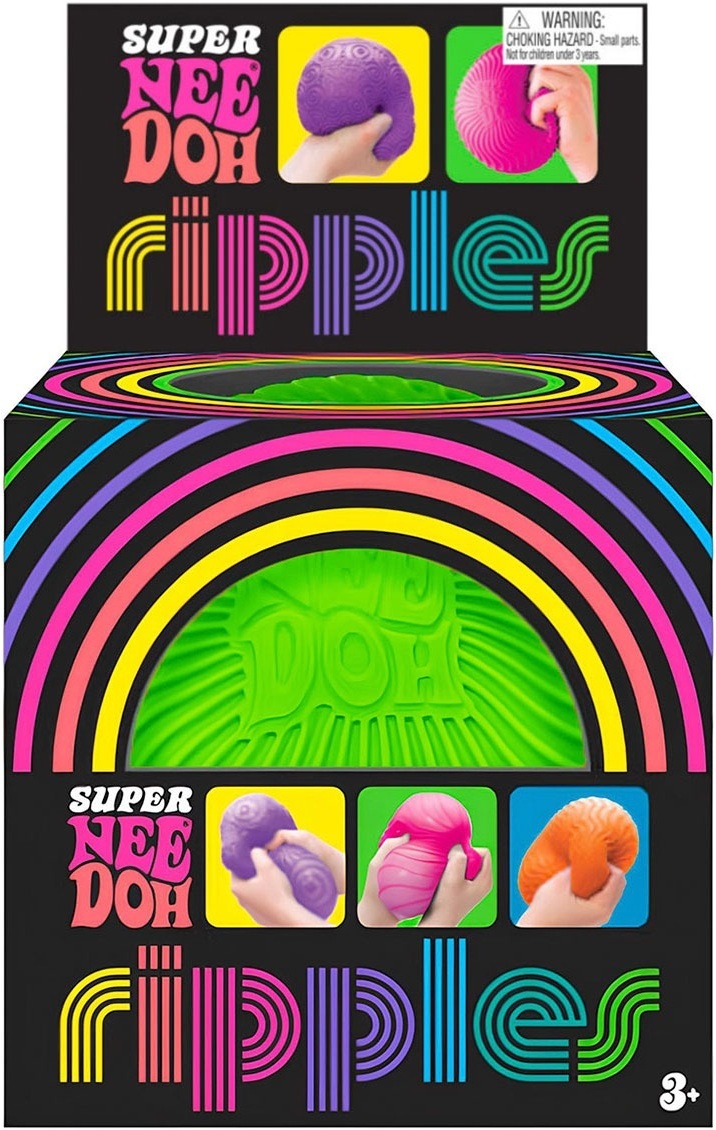 Іграшка-антистрес NeeDoh серії "Super" – яскраві хвилі (зелений) (RSPND-7)фото4