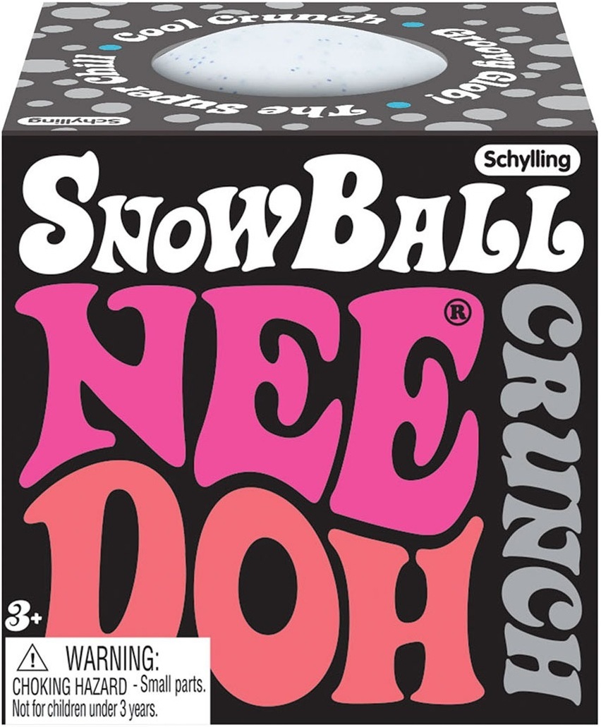 Іграшка-антистрес NeeDoh – Снігова Куля (SNBC)фото