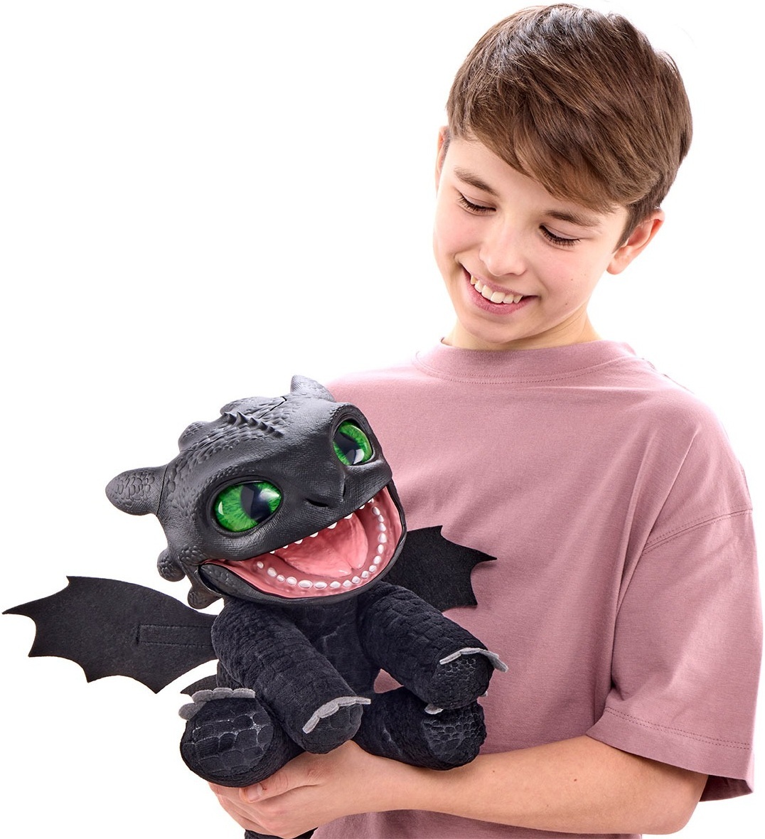 Інтерактивна м'яка іграшка Puppetronic by Real FX - Беззубик (HTTYD-1001-01)фото