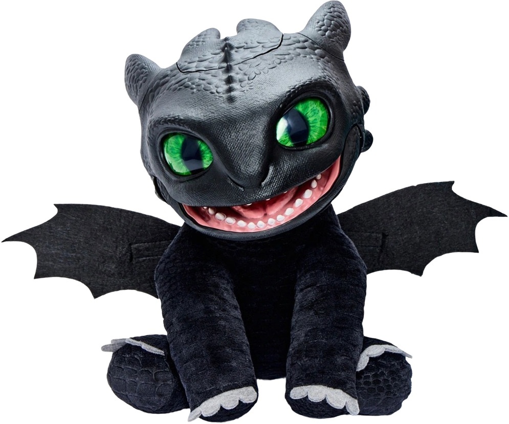 Інтерактивна м'яка іграшка Puppetronic by Real FX - Беззубик (HTTYD-1001-01)фото