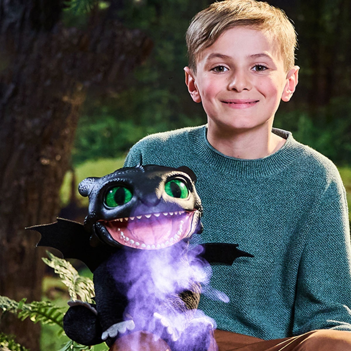 Інтерактивна м'яка іграшка Puppetronic by Real FX - Беззубик (HTTYD-1001-01)фото
