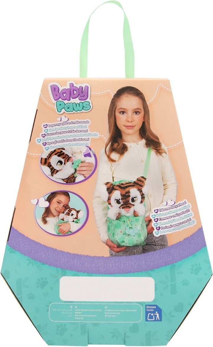 Інтерактивна іграшка Baby Paws W3 – Тигреня (з аксесуарами) (927650IM)фото10