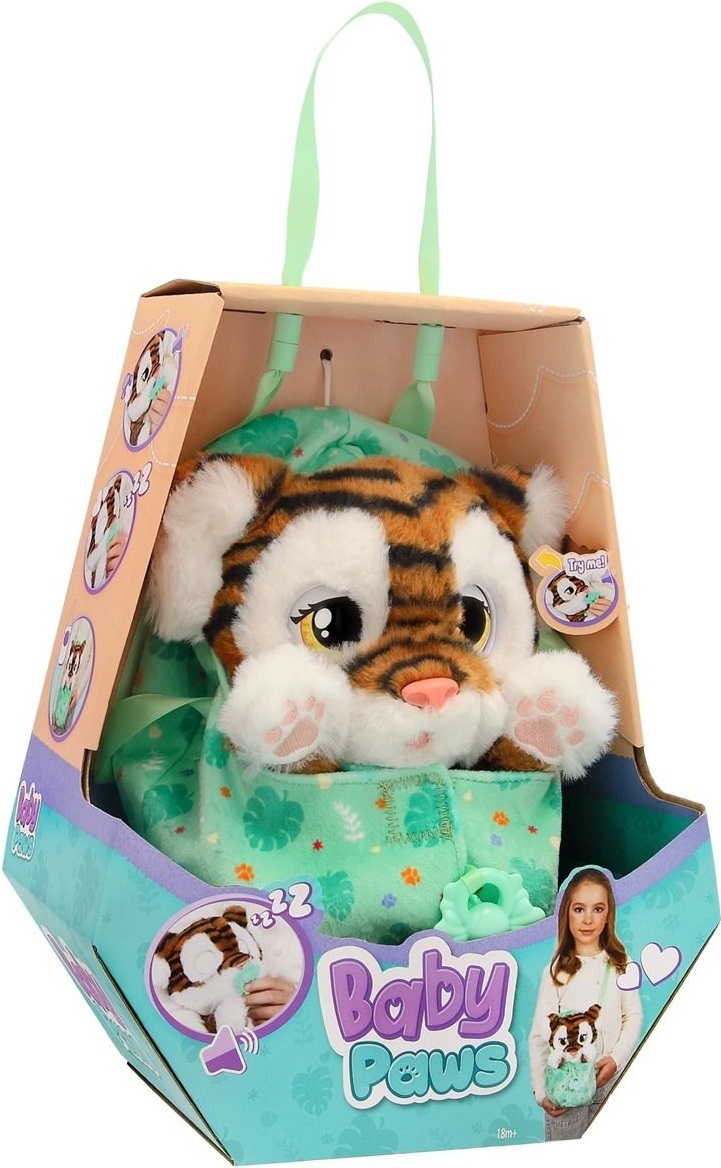 Інтерактивна іграшка Baby Paws W3 – Тигреня (з аксесуарами) (927650IM)фото2