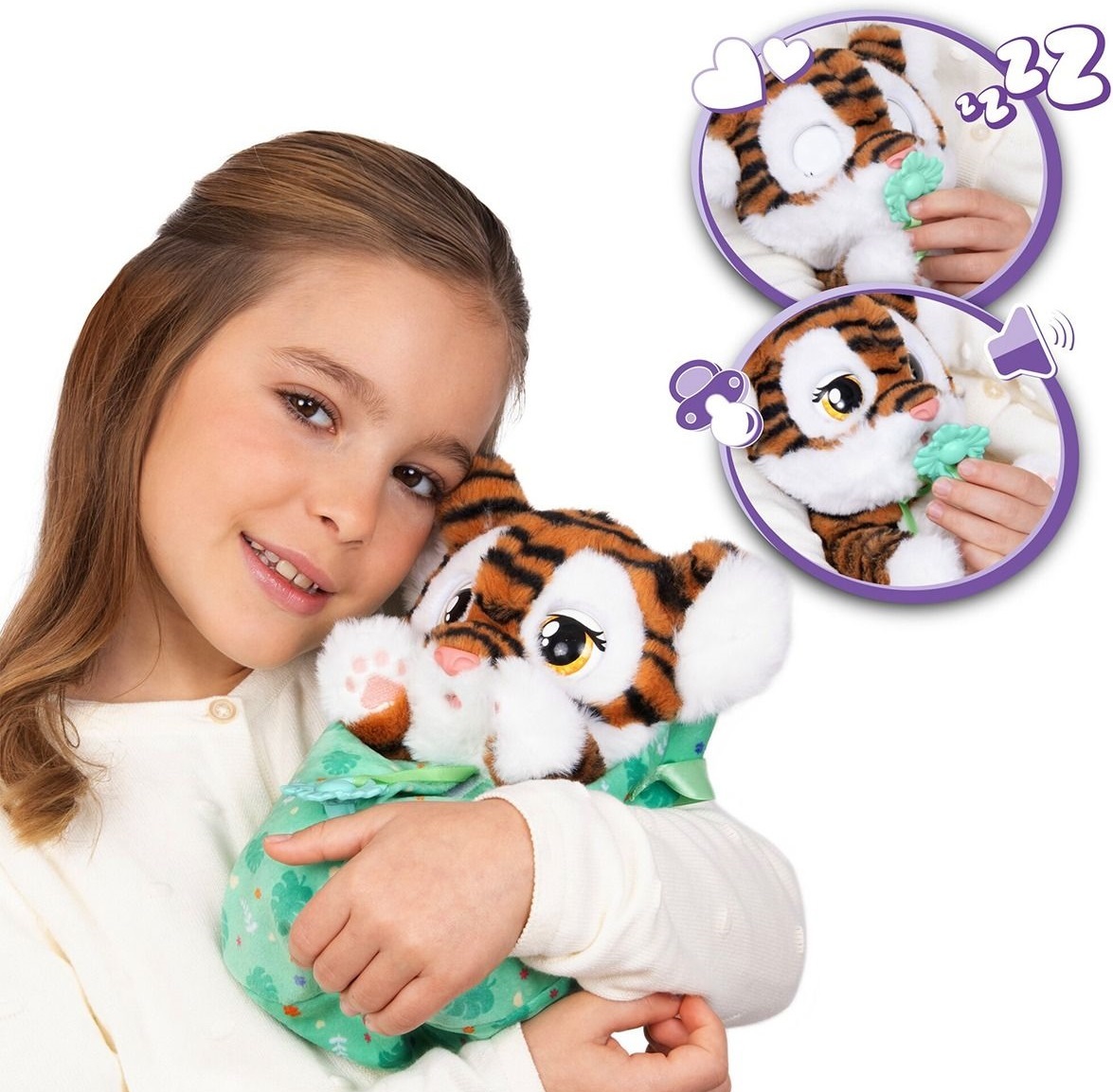 Інтерактивна іграшка Baby Paws W3 – Тигреня (з аксесуарами) (927650IM)фото8